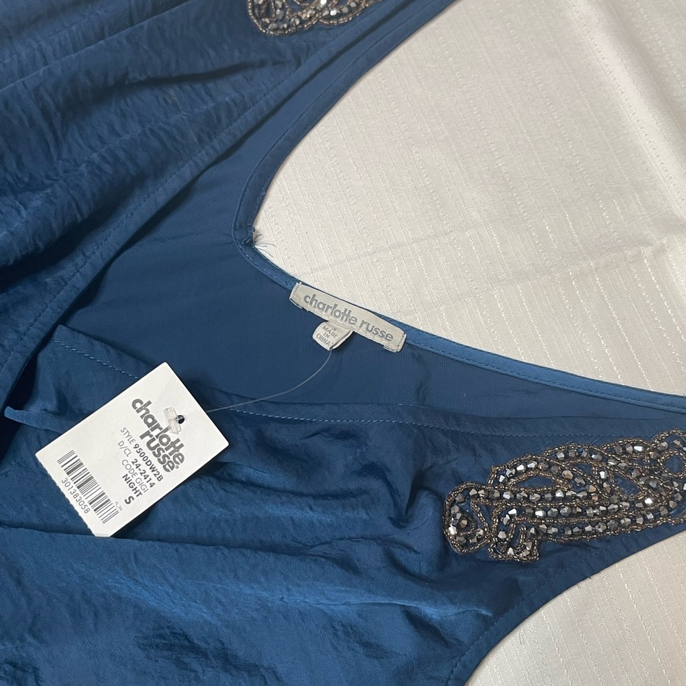 Blue Charlotte Russe Dress Size S